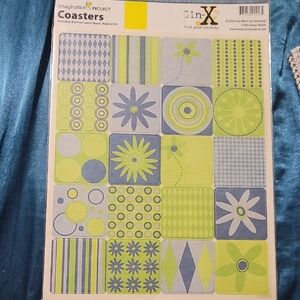 Coasters - Blue and Green